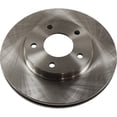 thumbnail image 2 of Brake Disc Brake Pad Kit For 08 Caliber 08-11 Lancer Front Solid 2-Wheel Set, 2 of 9