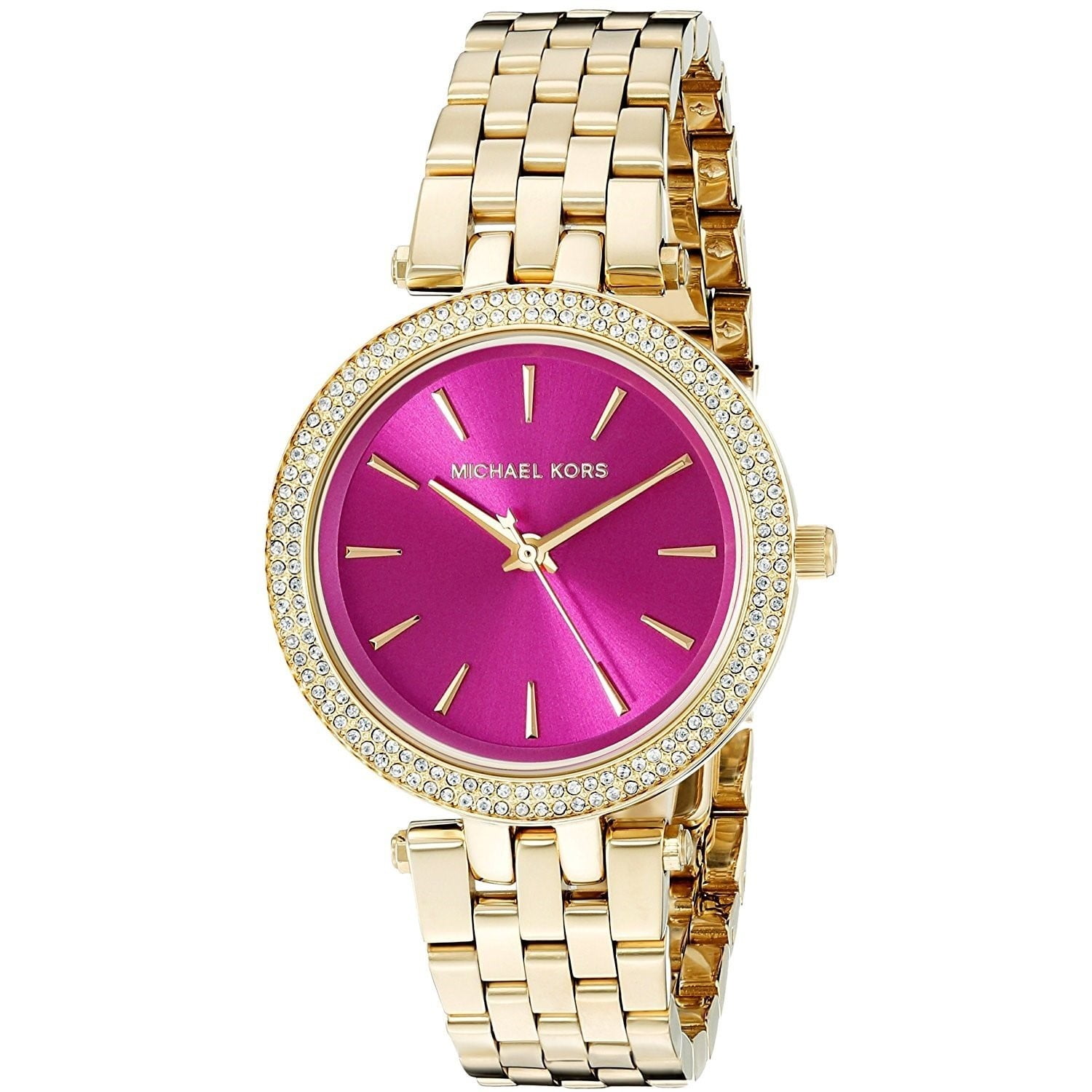 Michael Kors Women's Original Mini Darci Wrist Watch, Gold