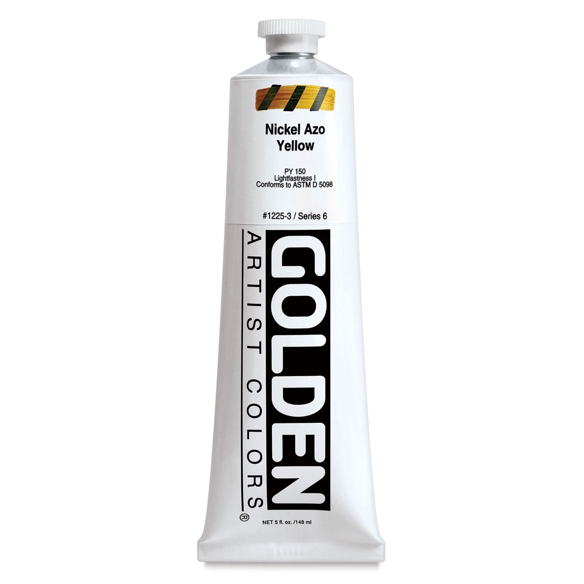 Golden - Heavy Body Acrylic - Nickel Azo Yellow, 5 oz