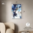 thumbnail image 5 of Midnight Blues Canvas Coastal Abstract by Art Remedy, Gallery Wrapped, 20" x 30", 5 of 7