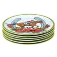 thumbnail image 3 of Certified International Derby Day at the Races Multicolor Salad Plates (Set of 6), 3 of 3
