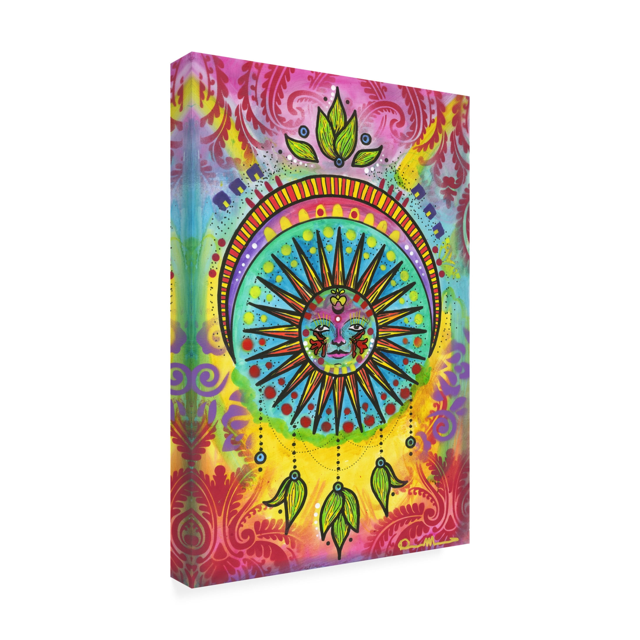 Canvas Wall Art - Dean Russo 'Cosmic Balance 5' Wall Art for Living Room, Bedroom, or Office Décor by Trademark Fine Art - 22 x 32 Inches