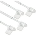 thumbnail image 1 of AIR-Magnetic Curtain Rods for Metal DoorsNo tools required,Multi-Use Adjustable Appliance for Windows Iron Steel Places09-16 Inch4 Pack,White, 1 of 4