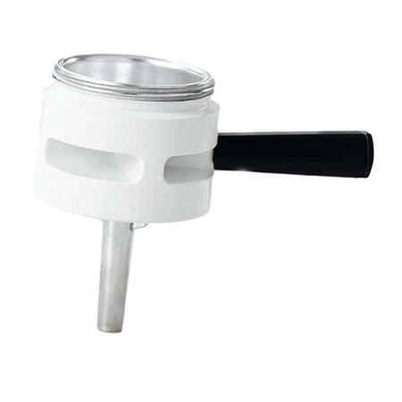 

perfk Aluminum Italian Coffee Machine Thermostat Aluminium Alloy Travelling Office White