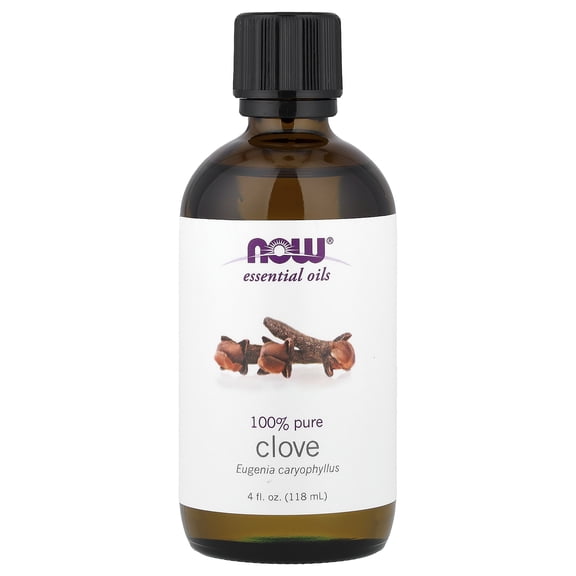 NOW Foods Essential Oils, Clove, 4 fl oz (118 ml)