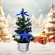 thumbnail image 4 of 20cm Mini Christmas Tree Desktop Gift Tree Artificial Miniature Desktop Tree Suitable For Christmas Indoor Bedroom Desktop Decoration, 4 of 6