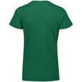 thumbnail image 2 of Augusta 2XL Ladies Tri-Blend Tee Dark Green Heather 3067, 2 of 3