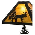 thumbnail image 5 of Meyda Tiffany 151431 Lone Moose 21" Tall Buffet Table Lamp - Bronze, 5 of 6