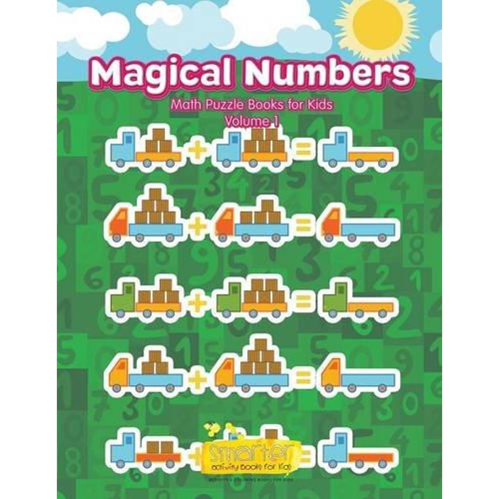 Magical Numbers Math Puzzle Books for Kids Volume 1