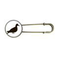 thumbnail image 1 of Black Pigeon Animal Portrayal Retro Metal Brooch Pin Clip Jewelry, 1 of 3
