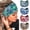 Floral, variant on Wide Boho Headbands Floral Stretch Wraps Turban Knotted Yoga Hairbands Workout Hair Accessories for Women 4 count (Daily, 9.4 * 5.9'')