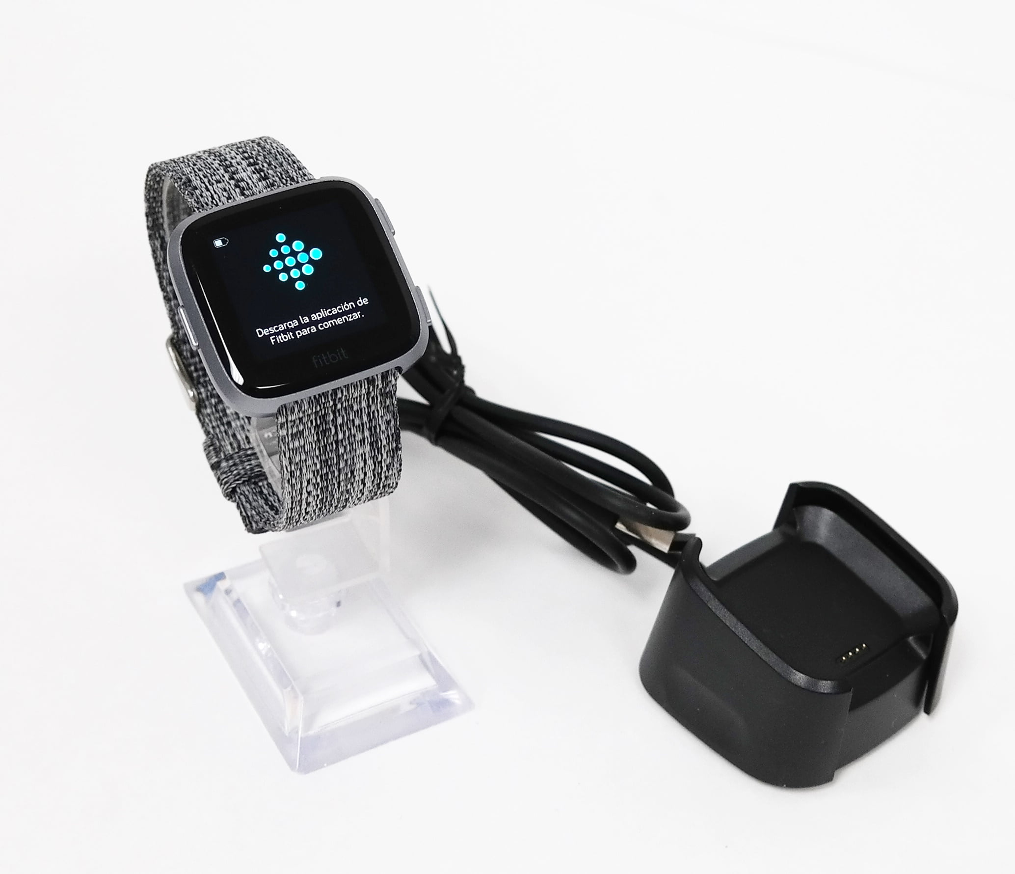 fitbit versa special edition watch fb505bkgy