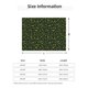 thumbnail image 5 of Fotbe Green Branch Olive Manta de Franela con Estampado, Manta Ultrasuave para Cama, Sofá, Auto, Hipoalergénica y Antibolitas-50"x40", 5 of 6
