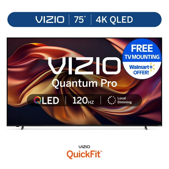 VIZIO 75" Class Quantum Pro 4K QLED HDR Smart TV (VQP75C-84)