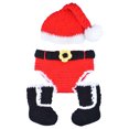 thumbnail image 1 of 1Set Baby Knitted Clothes Xmas Newborn Clothing Infant Photography Prop (Red), 1 of 8