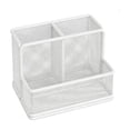 thumbnail image 2 of Vacemry Pen Organizer Large Capacity, Stationery Storage Basket with Staggered Compartments, Metal Iron Desktop Organizer for Study Office HomeSchoolDesk Tabletop Countertop Decor, 2 of 7