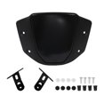 thumbnail image 2 of Deflector de viento para parabrisas de motocicleta para  a Negro Zulema Parabrisas de motocicleta, 2 of 8