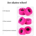 thumbnail image 5 of CUITING 4 Pcs Roues à Double Rangée en PU Accessoires de Patins à Roulettes avec Roulement, 5 of 5
