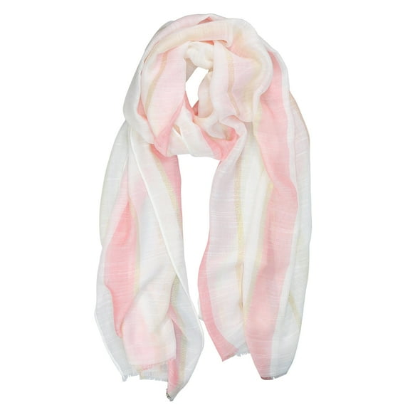 ACCEHUT Winter Womens Scarves Striped Thermal Shawl