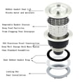 thumbnail image 3 of Resilient Sink Drain Assembly, Designed For Corrosion Resistance And Easy Installation In Any Kitchen Setting, 3 of 4