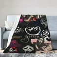 thumbnail image 5 of Ghost-Face Blanket Horror Movie Throw Blanket Anti-Pilling Plush Blanket Lightweight & Ultra-Soft, Warm & Comfy Flannel Fleece Blanket for Couch, Bed, Sofa, 40x50, 5 of 6