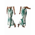 thumbnail image 3 of Women'S Ruched Bodycon Maxi Skirt High Waisted Fishtail Pencil Long Skirts Fall Green XL, 3 of 7
