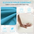thumbnail image 6 of Kimunuk Outdoor Chair Cushions set of 2, 18.5" x 16" Zipped Waterproof Outdoor Seat Cushions Couch Pads with Ties for Patio Furniture, Lake Blue, 6 of 6