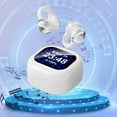 thumbnail image 4 of karymi True Powerful Bluetooth 5.4 Open Ear Earbuds IPX5 Waterproof 10m Range 4-8 Hours Battery Touch Control LED Display Sports Headphones Party Favors Gift Ideas Gift Ideas, 4 of 6