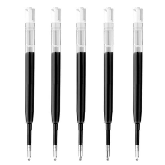 G2 Gel Ink Pen Refills, Pack of 5 for Retractable Gel Pens, Gel Ink Rollerball Pens, 0.5mm Fine Point ,(Black)