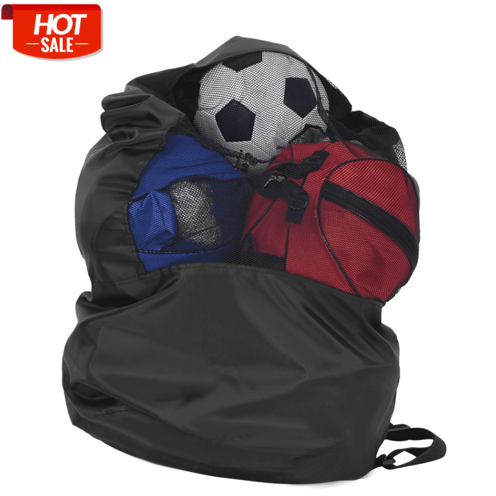 Fdit Basketball Mesh Bag, Football Mesh Bag,Portable Basketball