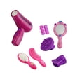 thumbnail image 2 of PlayWorld Pretty in Pink Beauty Salon Fashion Play Set With Hairdryer, Mirror, And Accessories - Pink, 2 of 9