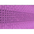 thumbnail image 1 of Ahgly Company Machine Washable Indoor Rectangle Transitional Bright Neon Pink Purple Area Rugs, 2' x 4', 1 of 7