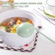 thumbnail image 4 of Cucharón de sopa 2 en 1 para cocina, cuchara de cucharón colr de sopa con mango largo para cocinar fácil servir (verde), 4 of 4