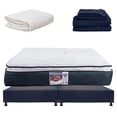 thumbnail image 1 of Colchón King Size Mónaco + Box + Sábanas Softy + Protector de colchón, 1 of 7