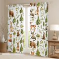 thumbnail image 2 of Manfei Bear Rabbit Fox Black Out Curtains for Children Teens,Jungle Animal Curtains Pack of 2 (42x63 Each),Woodland Wildlife Bedroom Curtains,Breathable Home Decor, 2 of 6