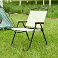 thumbnail image 3 of Tookss Portable Folding Camping Chair, Directors' Chair With Compact Size, 280lbs Load-bearing Capacity Lawn Chair For Camping, Lawn, Sports, Fishing, 3 of 9