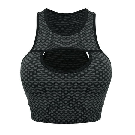 

Tinglu Workout Fitness Bras for Women Sport Tops Yoga Bra with Pads Underwear
