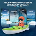 thumbnail image 2 of RC Kayak Boat 2.4 Ghz Remote Control Boat Toy With Colorful LED Lights For Lake Pool Gifts For Boys Girls, 2 of 8
