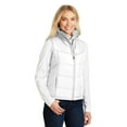 thumbnail image 4 of Port Authority Ladies Puffy Vest-3XL (White/Dark Slate), 4 of 6