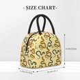 thumbnail image 2 of Easygdp Various Snake Bolsa de Almuerzo Insulada Grande, Forro de Aluminio, Diseño Espacioso, a Prueba de Fugas, Ideal para Trabajo, Picnics, Viajes y Actividades al Aire Libre, 2 of 6