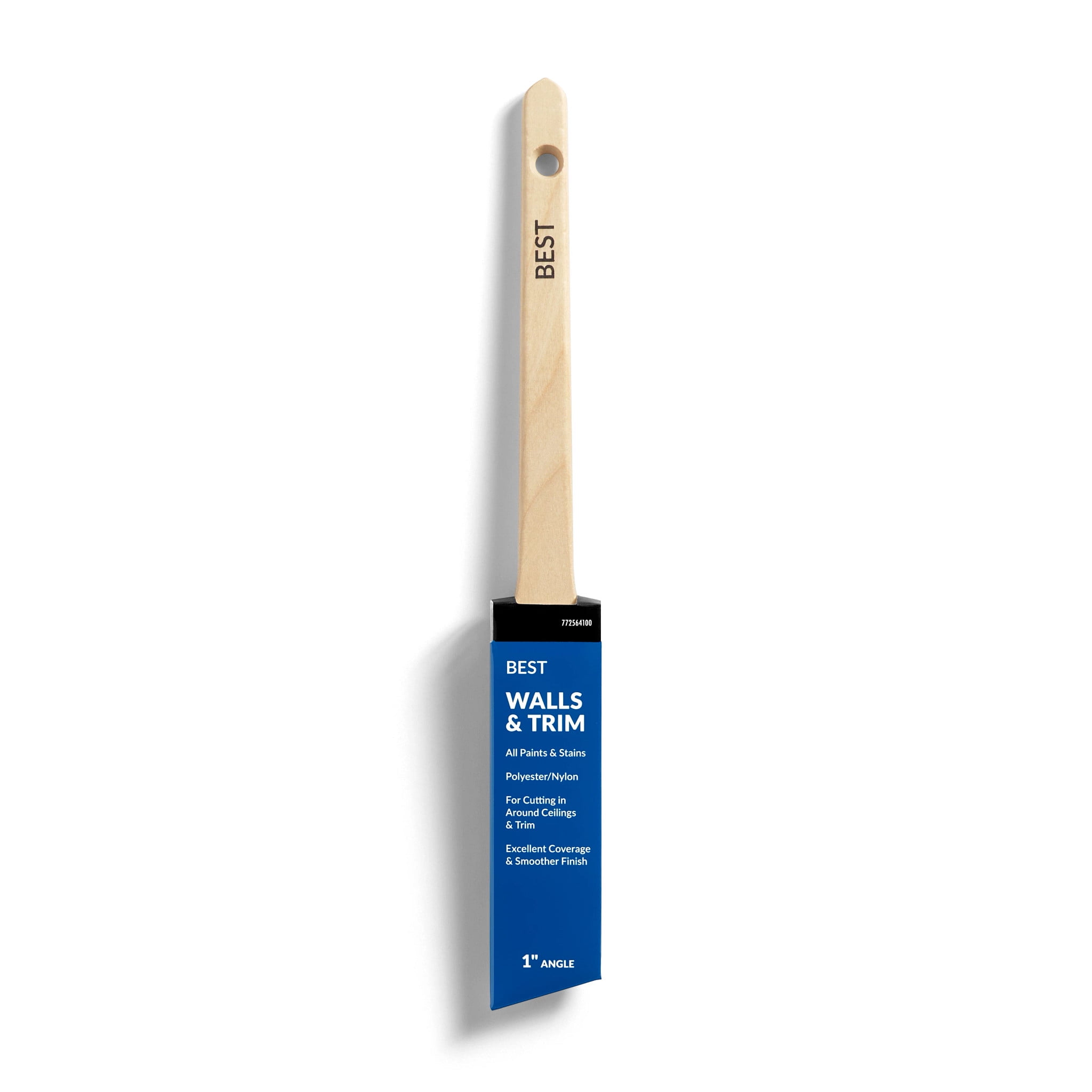 BEST Blended Bristle 1" inch Thin Angle Sash Paint Brush