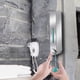 thumbnail image 2 of Dispensador de jabón rellenable de plástico con bomba de 420ml para cada cámara Perfecl Dispensador de jabón de montaje en pared, 2 of 8