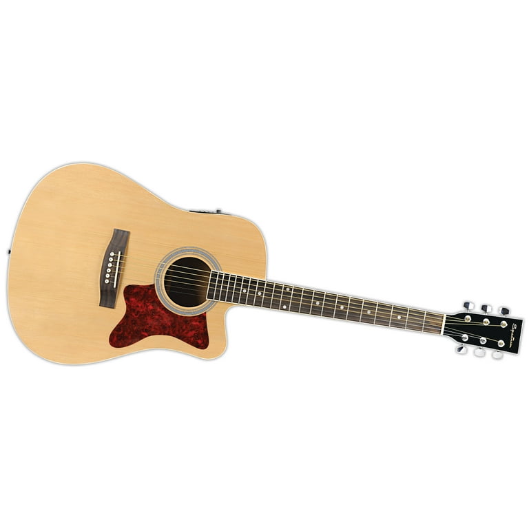 Spectrum AIL 259AE Full Size Cutaway Acoustic Electric Guitar Pack