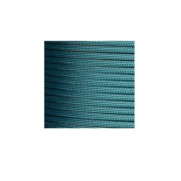 US Ropes Type III Commercial 550 Paracord 100' Hank Made in USA Survival Cord Parachute Outdoor (Teal)