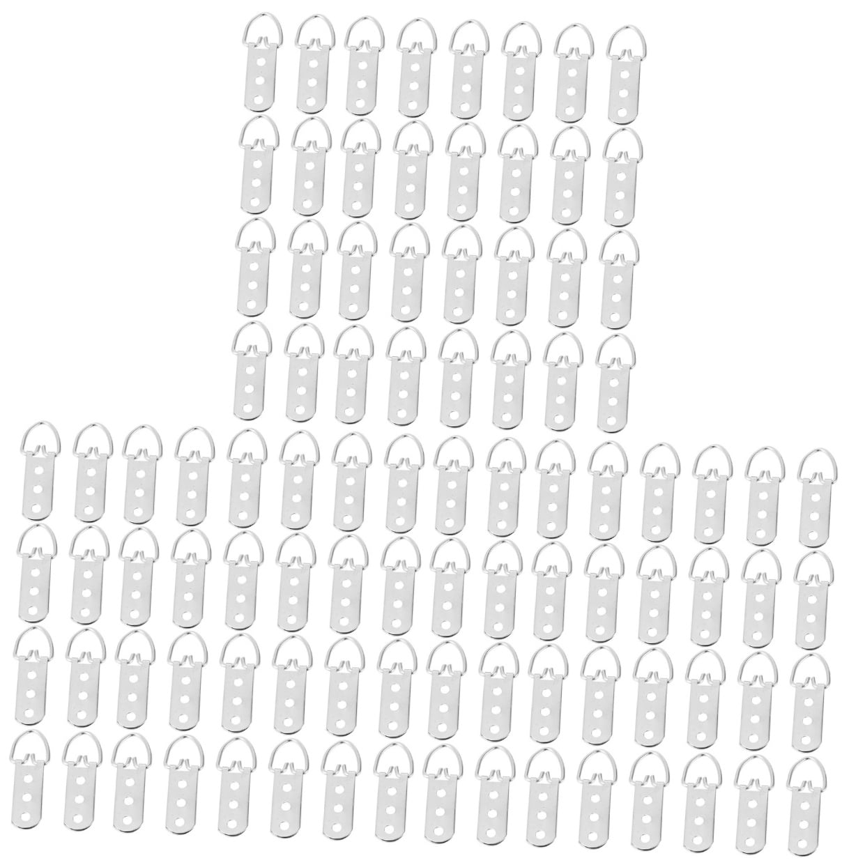 YSNOOWE Picture Frame Hangers Silver Durable Wall Mounting for Home Decor 150Pcs