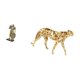 thumbnail image 5 of Figura nórdica de resina de caballero y dorado. Escultura abstracta de animal. Adorno artístico para escritorio, armario, mesa de oficina, ce, 5 of 8