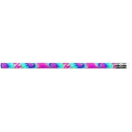 Product Assortment - Moon Products Tie Dye Pencils, Assorted Fun Colors, Pack of 12