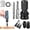 1pc+1+8mm, variant on 1/4" Hex Shank Socket Converter, 1/2 Inch Square Drive to 1/4 Inch Hex Shank Impact Wrench Adapter for Drill Impact Ratchet Wrench, Chrome Vanadium Steel, Quick Release (1pc+1)