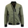 thumbnail image 3 of Mens Mid-Weight Aviator Bomber Flight Jackets, 3 of 7