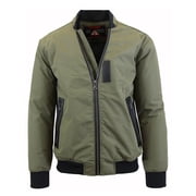 Mens Aviator Bomber Flight Jacket